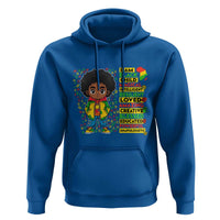 I Am Black Child Hoodie Afro Boy African American Pride Black History Month