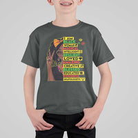 I Am Black Woman T Shirt For Kid Locd African American Pride Black History Month