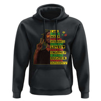 I Am Black Man Hoodie Cool Locd African American Pride Black History Month