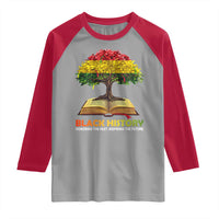 Black History Month Raglan Shirt Honoring The Past Inspiring The Future African American Roots Pride