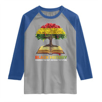 Black History Month Raglan Shirt Honoring The Past Inspiring The Future African American Roots Pride