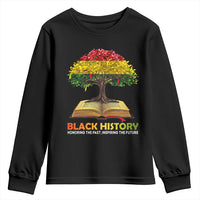 Black History Month Youth Sweatshirt Honoring The Past Inspiring The Future African American Roots Pride