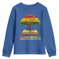 Black History Month Youth Sweatshirt Honoring The Past Inspiring The Future African American Roots Pride