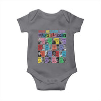 What We Learn From Black History Baby Onesie Black Civil Rights Leaders