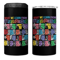 What We Learn From Black History 4 in 1 Can Cooler Tumbler Black Civil Rights Leaders