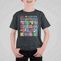 What We Learn From Black History T Shirt For Kid Black Civil Rights Leaders