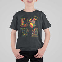 I Am Black Child T Shirt For Kid LOVE Black History Month Strong African American Pride