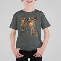I Am Black Child T Shirt For Kid LOVE Black History Month Strong African American Pride