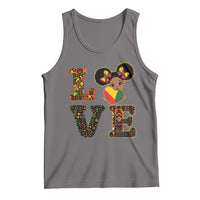 I Am Black Child Tank Top LOVE Black History Month Strong African American Pride