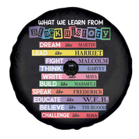 What We Learn From Black History Spare Tire Cover Celebration African American Roots Pride TS02
