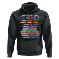 What We Learn From Black History Hoodie Celebration African American Roots Pride TS02
