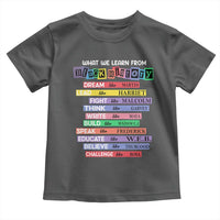 What We Learn From Black History Toddler T Shirt Celebration African American Roots Pride TS02
