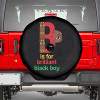 Black History Month Boy Spare Tire Cover B Is For Brilliant HBCU Education