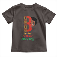 Black History Month Boy Toddler T Shirt B Is For Brilliant HBCU Education