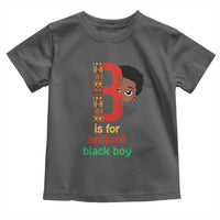 Black History Month Boy Toddler T Shirt B Is For Brilliant HBCU Education