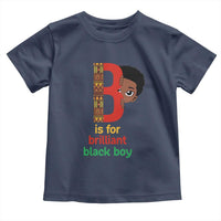 Black History Month Boy Toddler T Shirt B Is For Brilliant HBCU Education