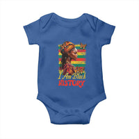 I Am Black History Baby Onesie African American Pride Woman