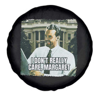 Funny JD Vance Interview Meme Spare Tire Cover I Don't Really Care Margaret