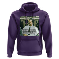 Funny JD Vance Interview Meme Hoodie I Don't Really Care Margaret