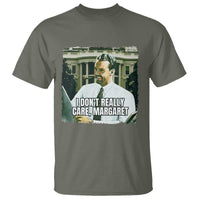 Funny JD Vance Interview Meme T Shirt I Don't Really Care Margaret