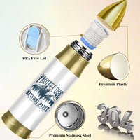 Protect Our National Parks Bullet Tumbler Retro Mountain Nature Graphic