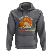 Respect The Locals Hoodie America's National Parks Vintage Bigfoot
