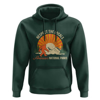 Respect The Locals Hoodie America's National Parks Vintage Bigfoot