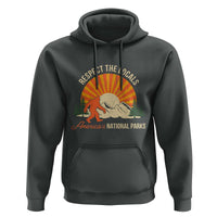 Respect The Locals Hoodie America's National Parks Vintage Bigfoot