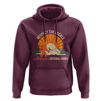 Respect The Locals Hoodie America's National Parks Vintage Bigfoot