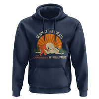 Respect The Locals Hoodie America's National Parks Vintage Bigfoot