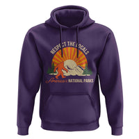 Respect The Locals Hoodie America's National Parks Vintage Bigfoot