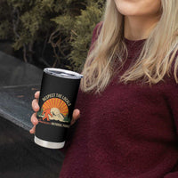 Respect The Locals Tumbler Cup America's National Parks Vintage Bigfoot