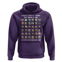 National Parks Bucket List Hoodie I Haven't Been To Wishlist