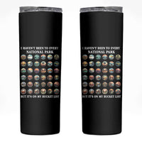 National Parks Bucket List Skinny Tumbler I Haven't Been To Wishlist