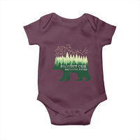Protect Our Parks National Park Baby Onesie Bear Hiking Nature
