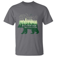 Protect Our Parks National Park T Shirt Bear Hiking Nature