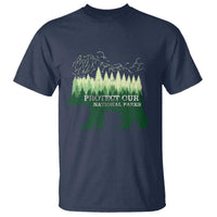 Protect Our Parks National Park T Shirt Bear Hiking Nature