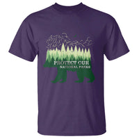 Protect Our Parks National Park T Shirt Bear Hiking Nature