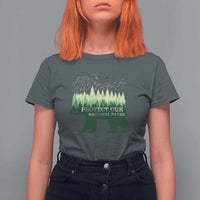 Protect Our Parks National Park T Shirt For Women Bear Hiking Nature