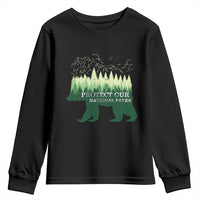 Protect Our Parks National Park Youth Sweatshirt Bear Hiking Nature