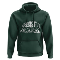 Protect Our National Parks Hoodie Bison Wildlife Resist