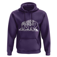Protect Our National Parks Hoodie Bison Wildlife Resist