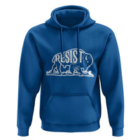 Protect Our National Parks Hoodie Bison Wildlife Resist