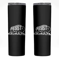 Protect Our National Parks Skinny Tumbler Bison Wildlife Resist