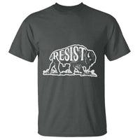 Protect Our National Parks T Shirt Bison Wildlife Resist