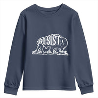 Protect Our National Parks Youth Sweatshirt Bison Wildlife Resist