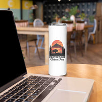 Protect Our National Parks Skinny Tumbler Bison Buffalo Vintage Graphic