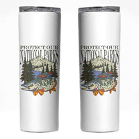 Protect Our National Parks Skinny Tumbler Wildlife Fishing Outdoor Adventure Retro