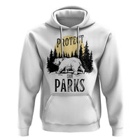 Protect Our Parks Hoodie Retro Bear Forest Nature Graphic