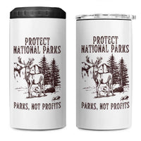 Protect National Parks 4 in 1 Can Cooler Tumbler Support Parks Not Profits Deer